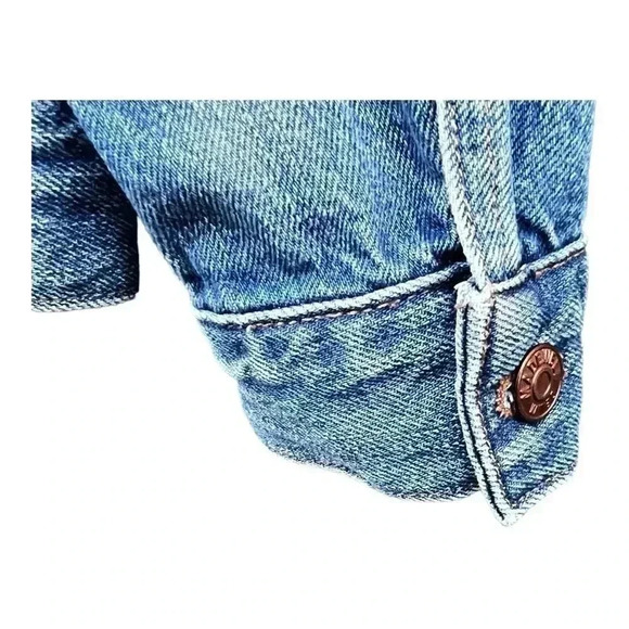 Madewell Women’s The Jean Trucker Jacket in Size S Medium Wash Preowned - Picture 3 of 9
